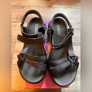 Skechers Black On-The-Go Sandals